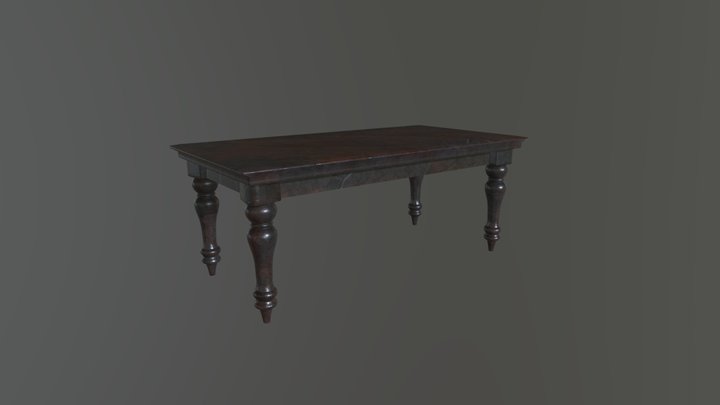 Haunted Mansion - Coffee Table 3D Model