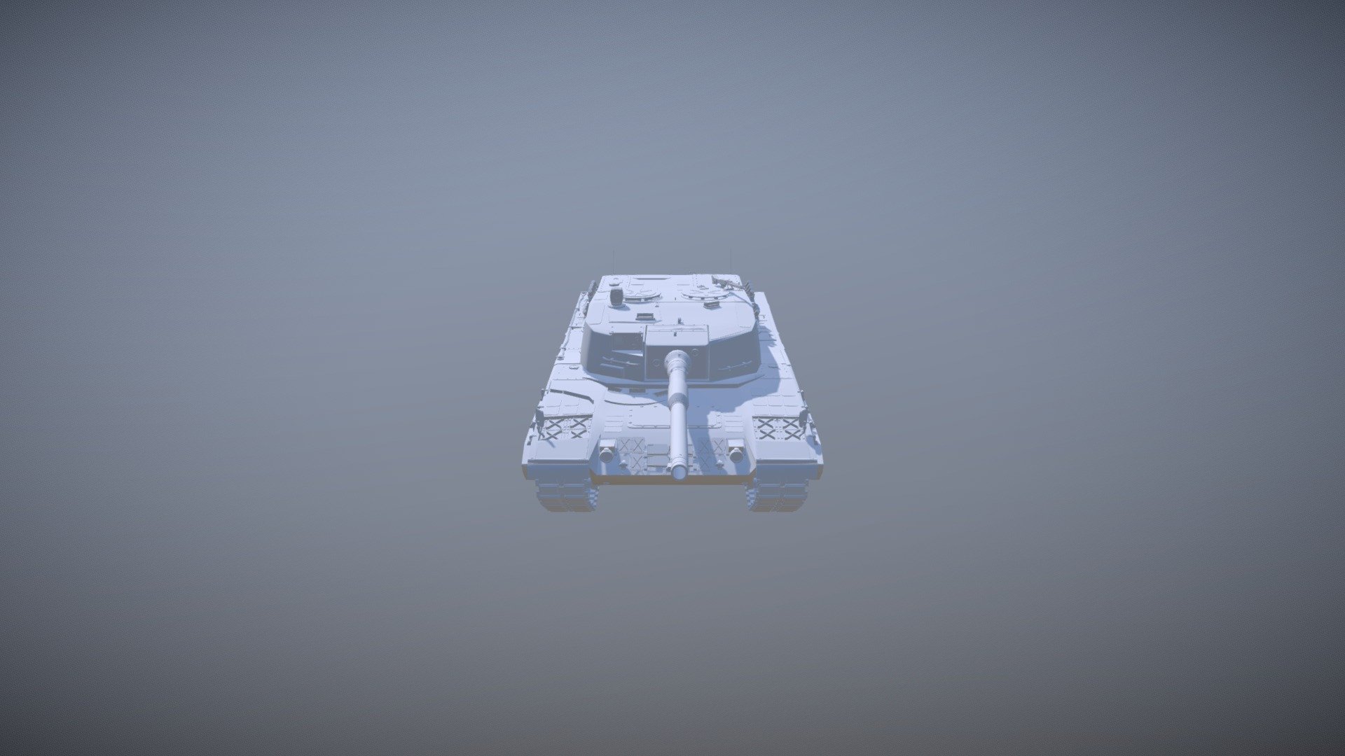 Leopard 2A4 High Poly.