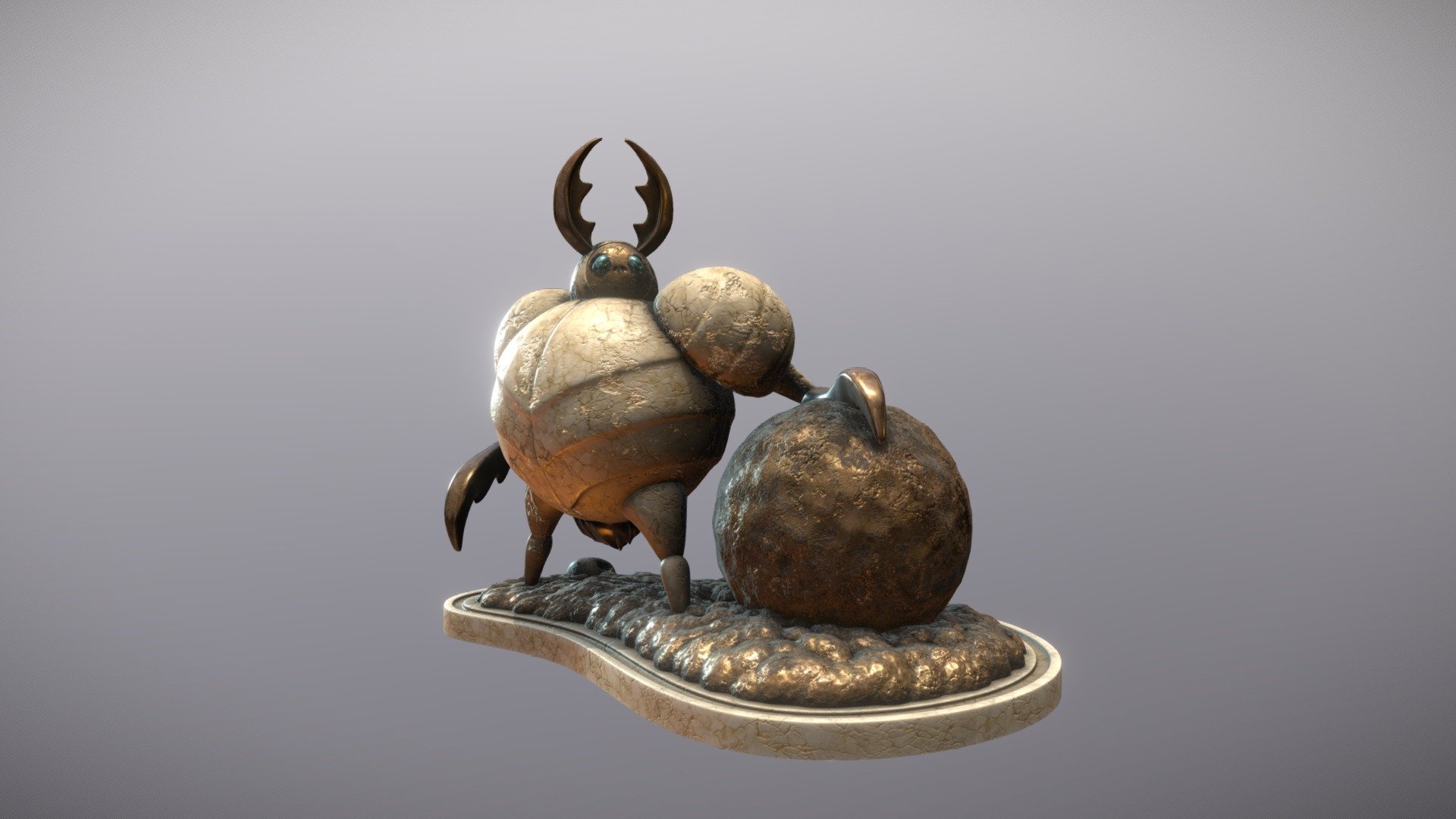 Hollow Knight Dung Defender Download Free 3D model by