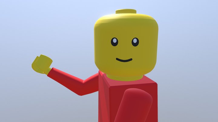 LEGO Boy 3D Model