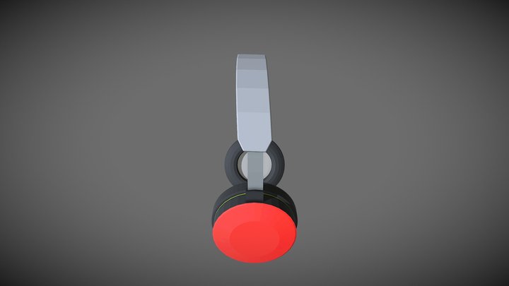 Headphone 3D Model