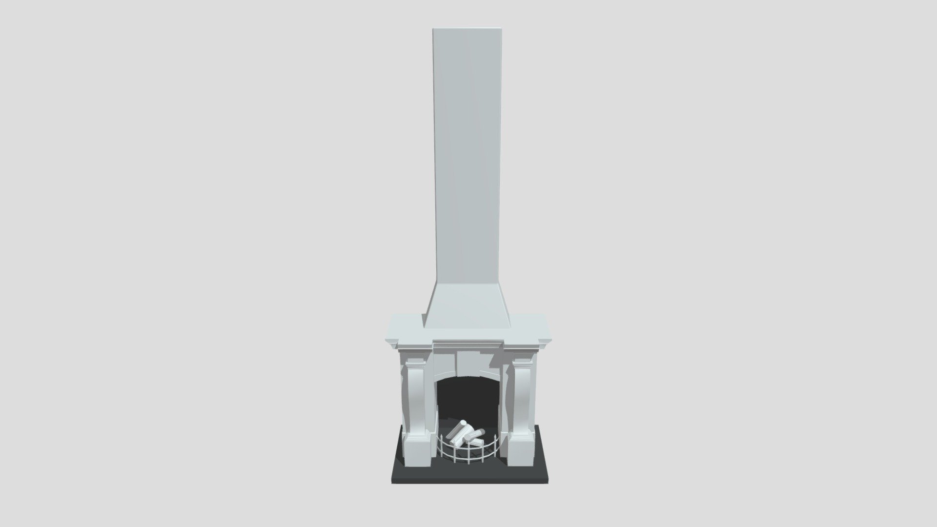 Fireplace (Mozart's Death asset)