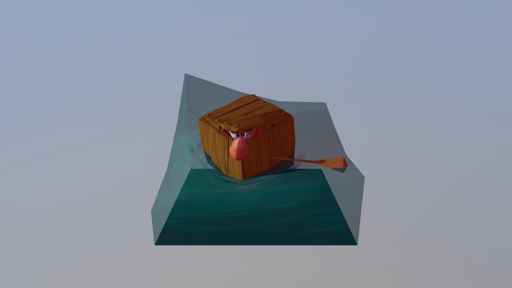Travelling Box 3D Model