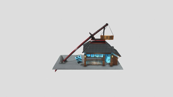 UNDO027_YiWong_JpnStore 3D Model