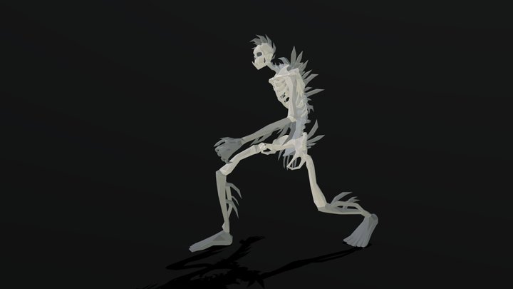 SKeleton walk 3D Model