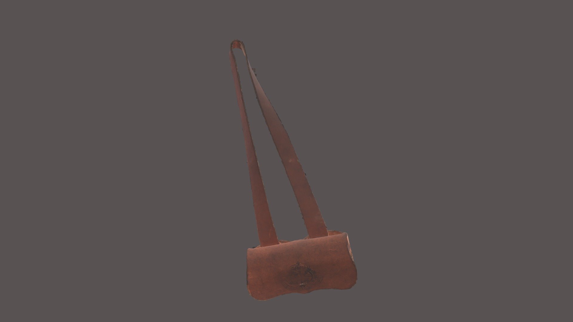Vintage Animal Hide Satchel