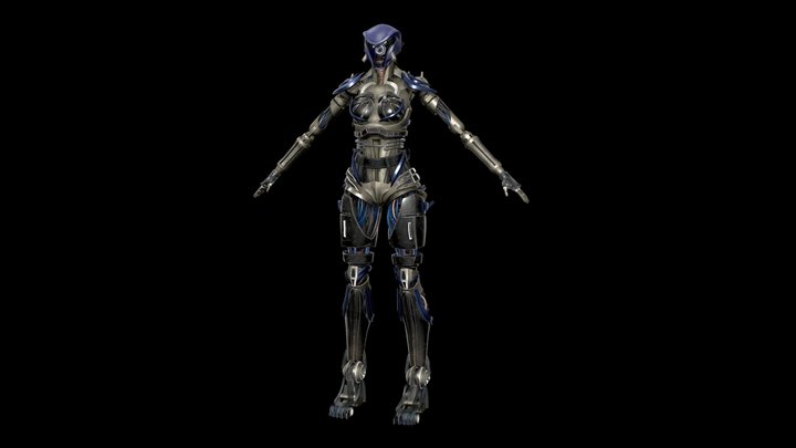 Robot Mech 3D Model