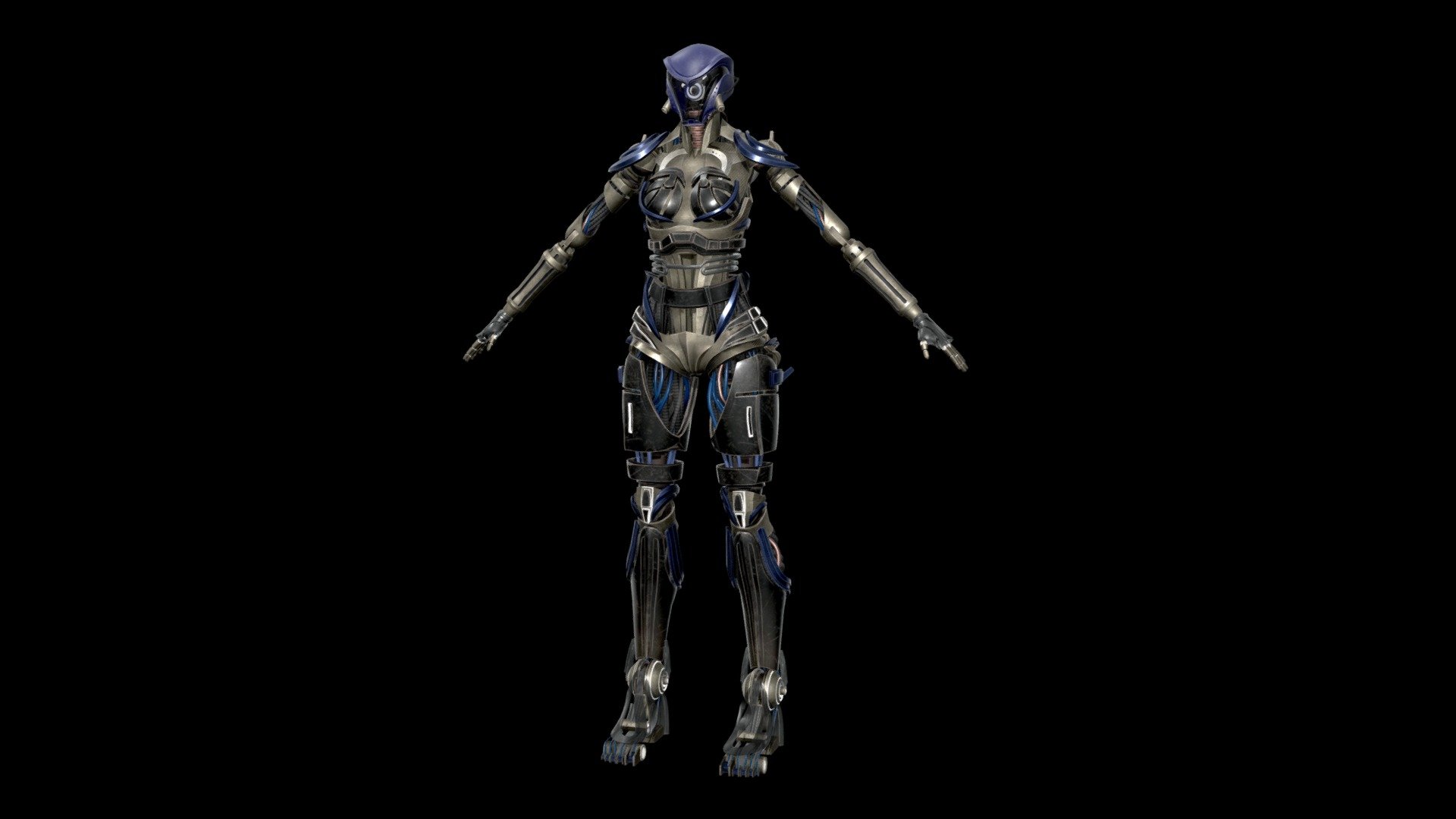 Robot Mech - 3D model by Nina-Lia Cibotari (@Nina-Lia..Cibotari ...