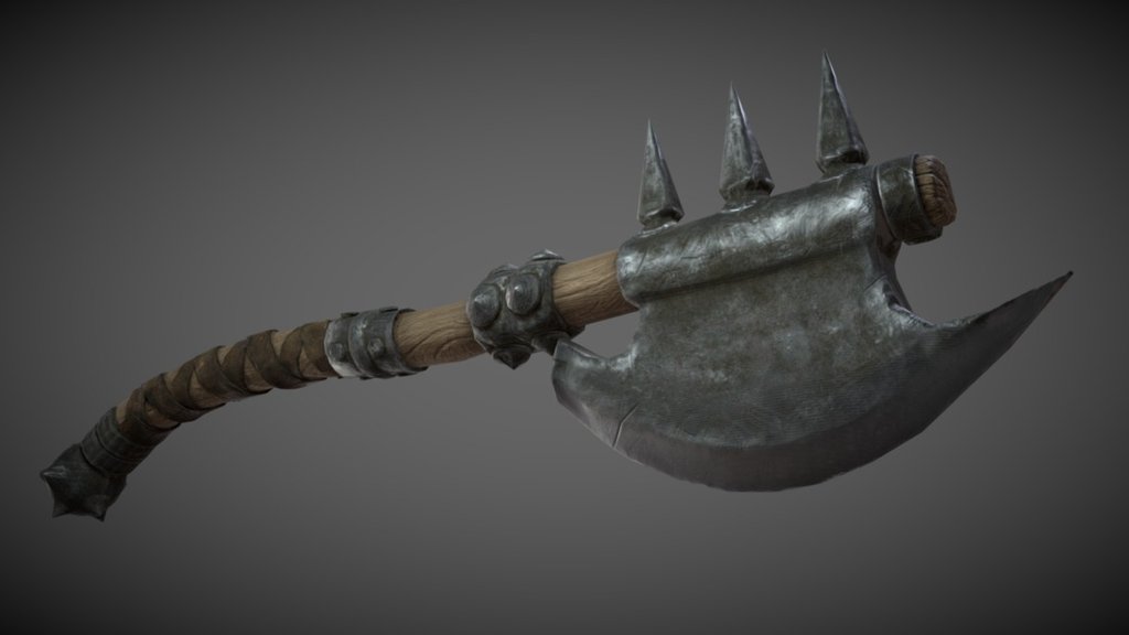 Топор - 3D model by Ruslan Aleksandrovich (@ruslan6685) [87b081e ...