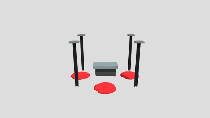 Ritual Table 3D Model