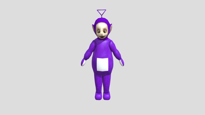 tinky_winky_st3_slendytubbies 3D Model