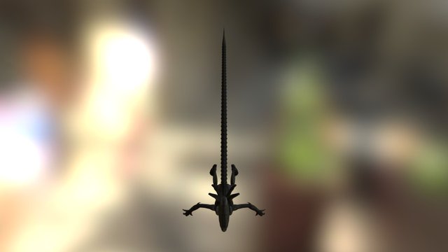 Alien Warrior (For a game) 3D Model