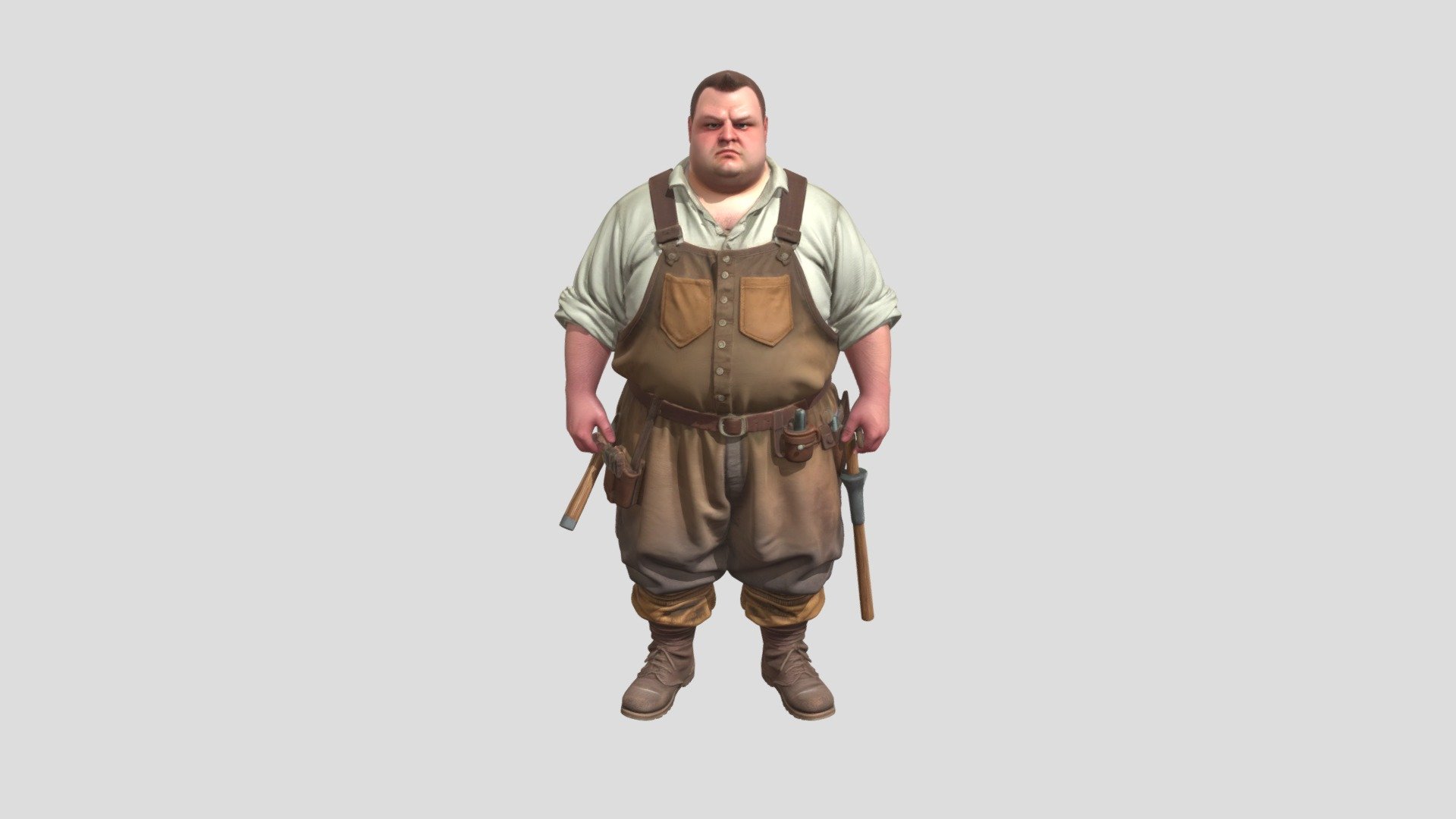 Worker - Download Free 3D model by Azura_SQ [87b4189] - Sketchfab