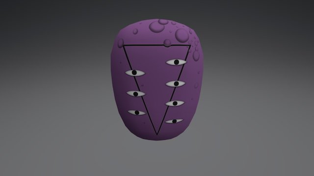 Lilith Mask 3D Model
