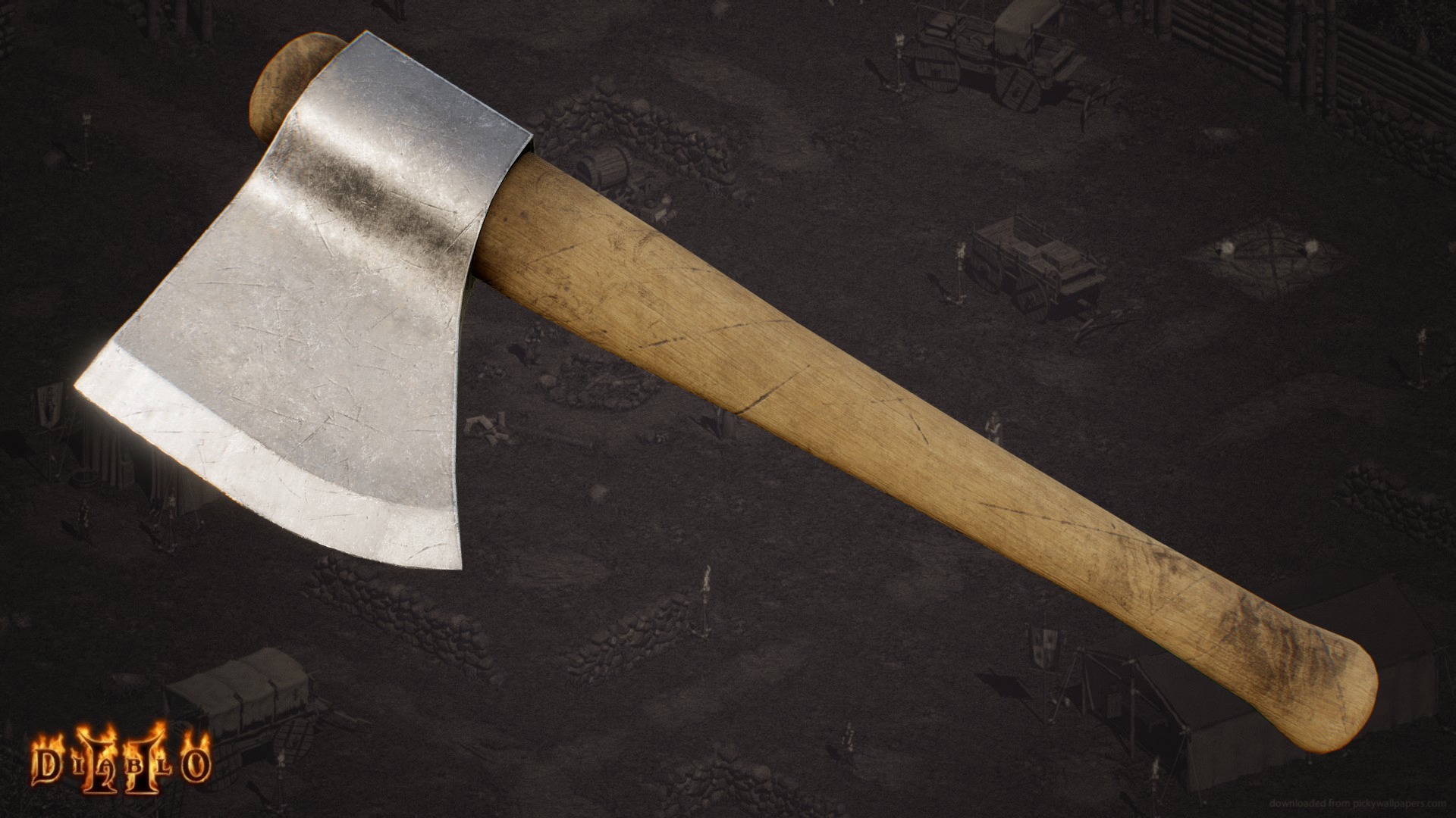 Hand Axe [ Diablo II ] Download Free 3D model by Ole Gunnar Isager