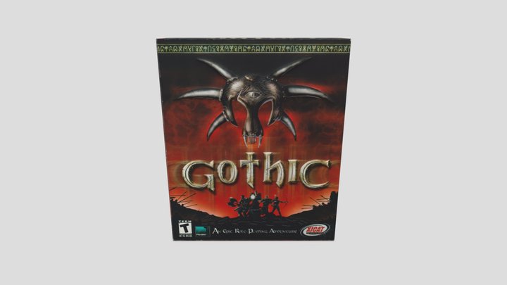 Gothic 1 - Big Box - US 3D Model