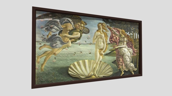 botticelli 3D Model