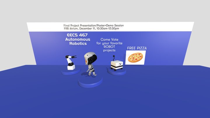 EECS 467 Autonomous Robotics 3D Model