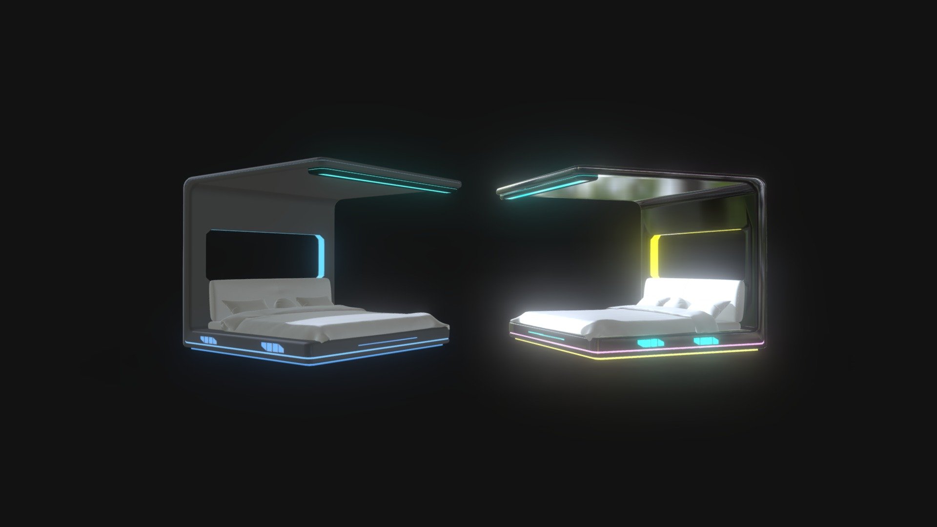 scifi bed