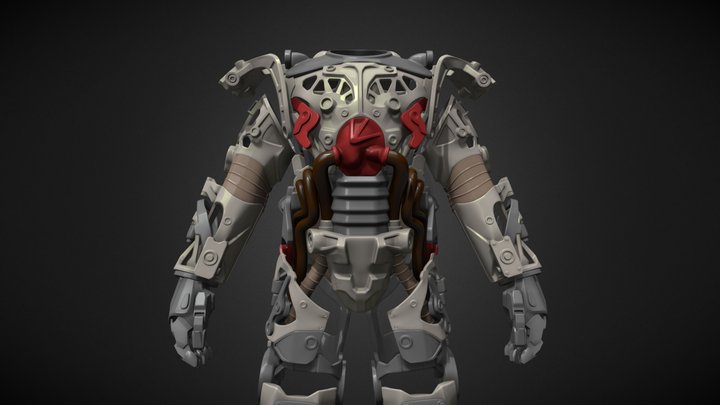 fallout 4 power armor 3D Model