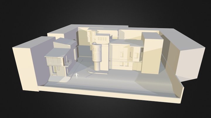 White Box Game prototype V2 3D Model