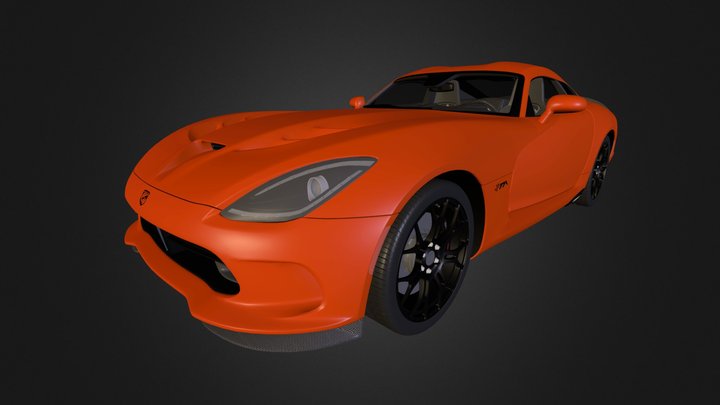 SRT Viper TA 3D Model