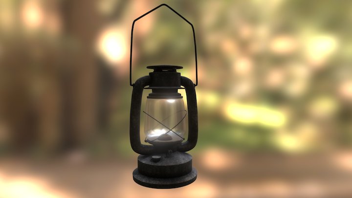 LAMP 3D Model