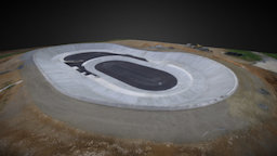 Vélodrome R. Poulidor 3D Model