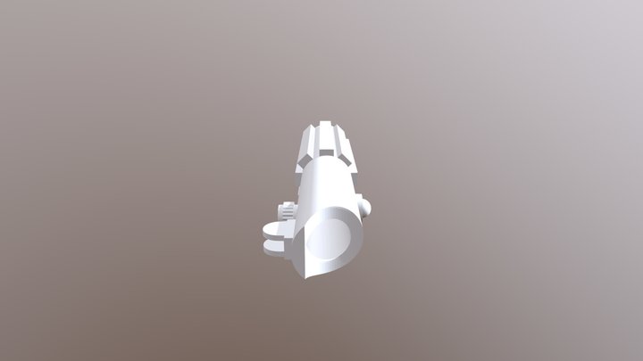 Lightsaber Handle 3d Model 3D Model