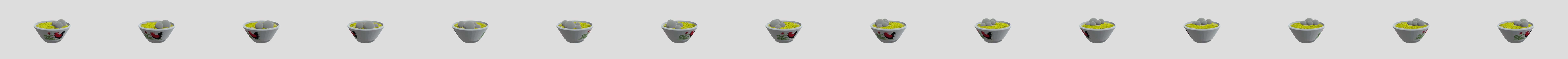 Meat Ball 3D Model