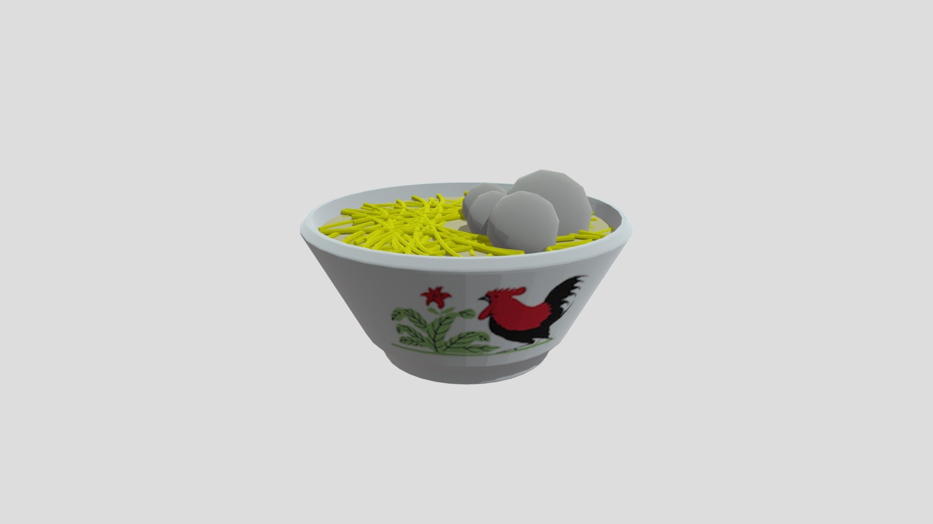 Meat Ball — Sketchfab embed 3D viewer