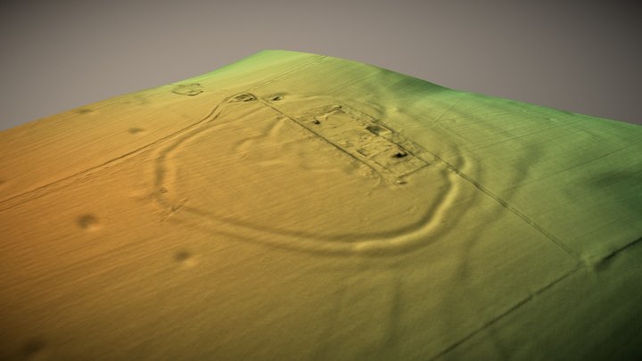 Bilbury Rings, Wiltshire (UK) – Free 3D Model STL