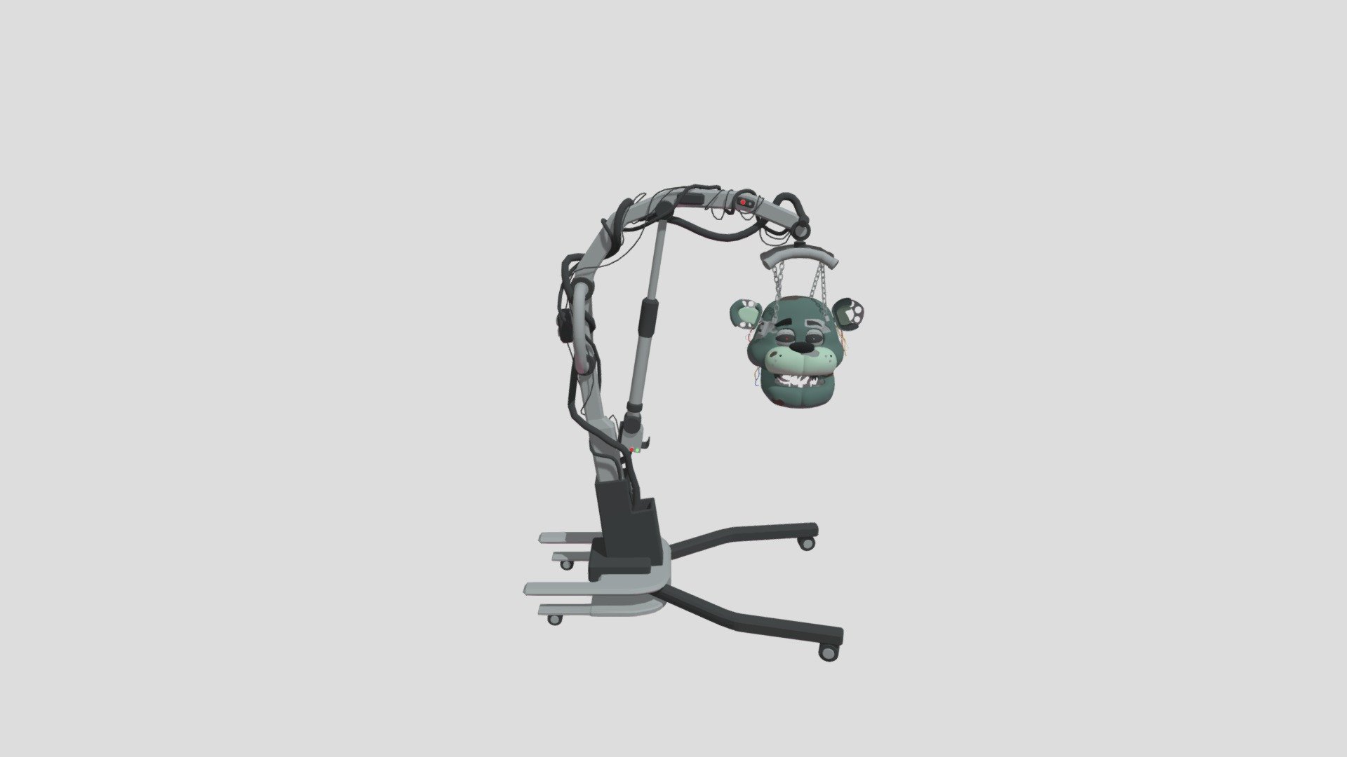 Image To Stl.com_ Torture+ Freddy+ Mask - Download Free 3D model by ...