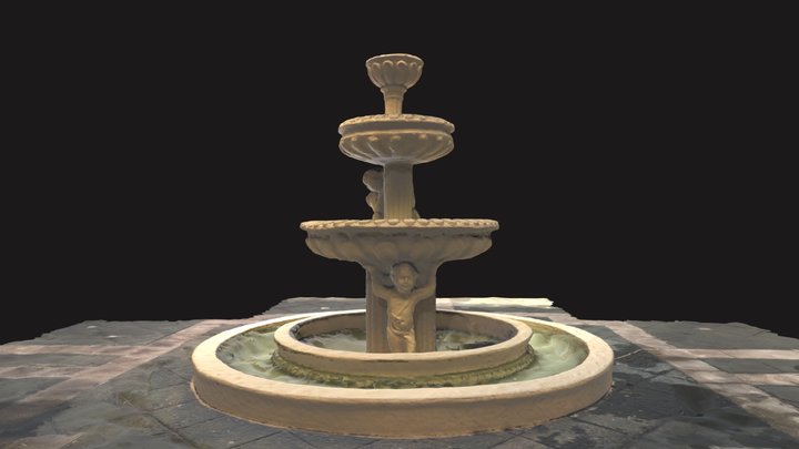 Fuente del Palacio Consistorial. 3D Model
