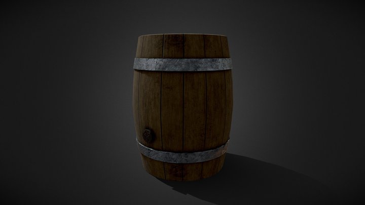Bestest Barrel 3D Model