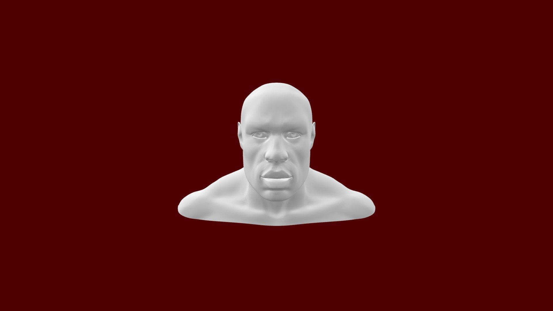 afro head character design