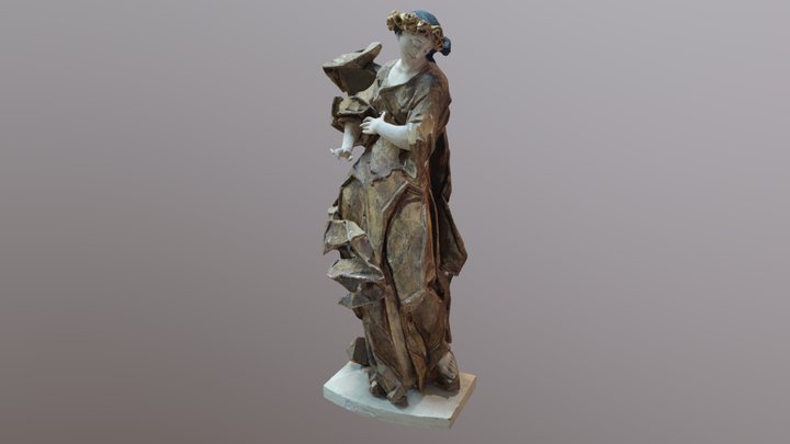 Saint Rosalia 3D Model