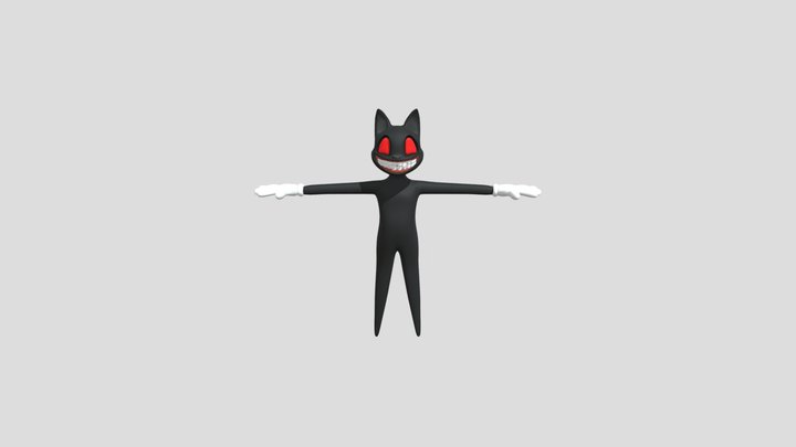 cartoon-cat exe 3D Model