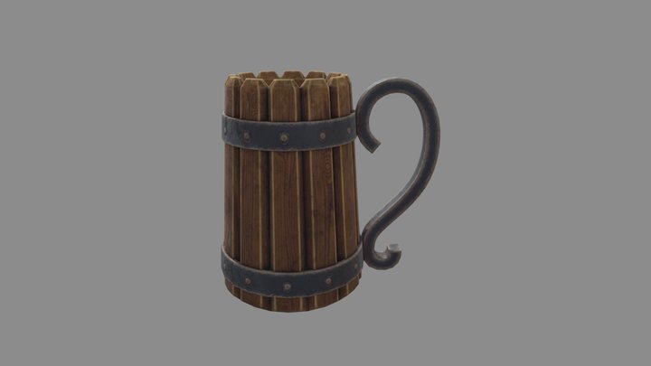 Beer Mug 3D Model