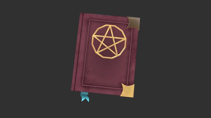 Book 3D Model