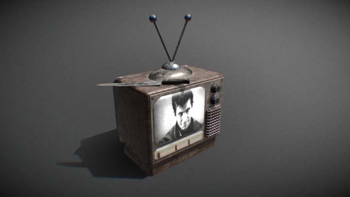 Psycho TV 3D Model