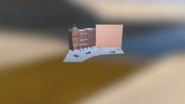 shophouse_street 3D Model