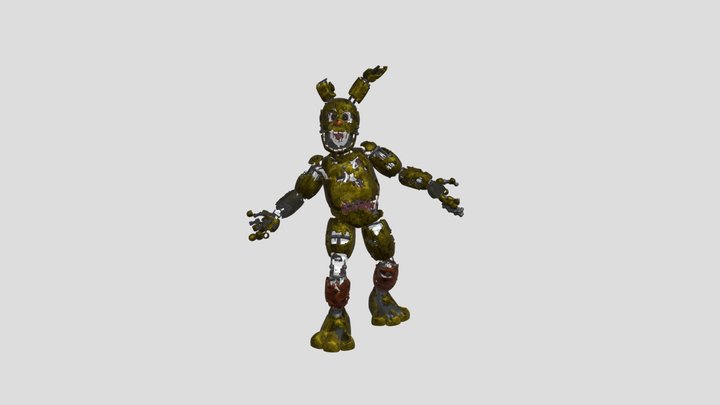 realistic-springtrap-prototype 3D Model