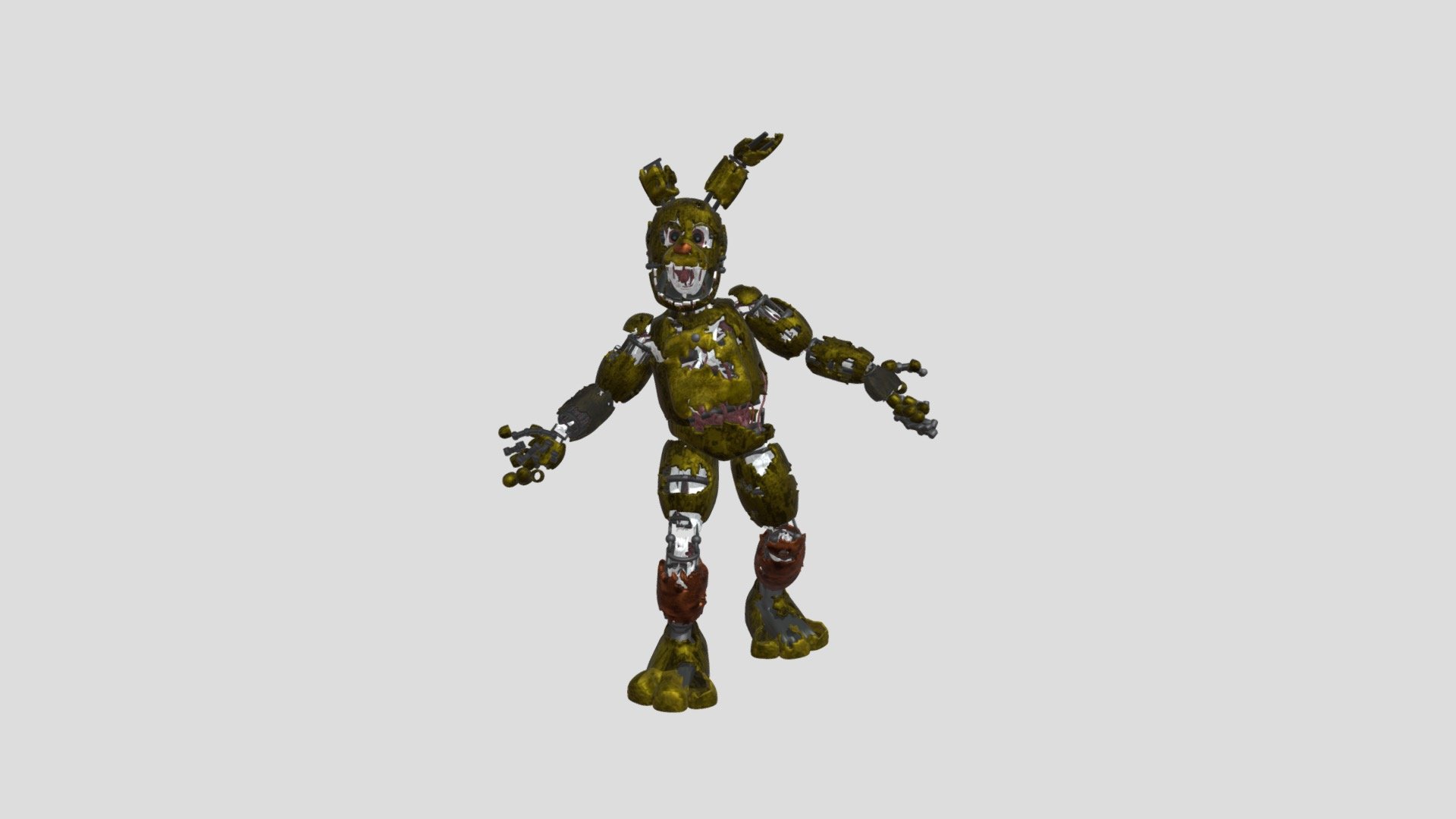 Realistic-springtrap-prototype - 3D Model By Foxyisdbest [87bee3a ...