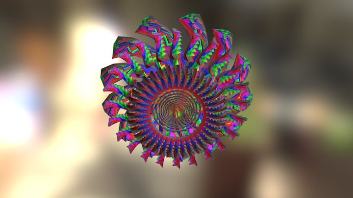 Trippy Meat Grinder 3D Model