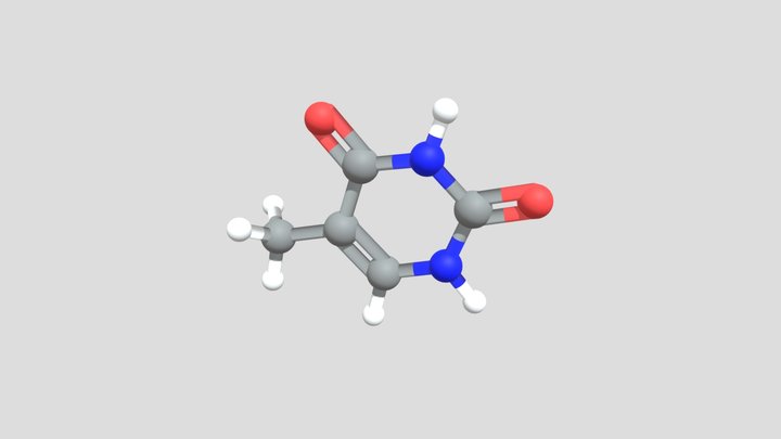 Thymine – Modello 3D gratuito STL