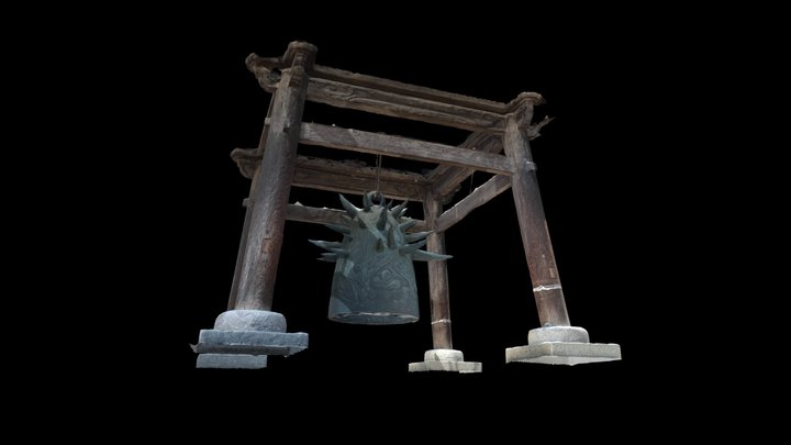 歓喜の鐘 3D Model