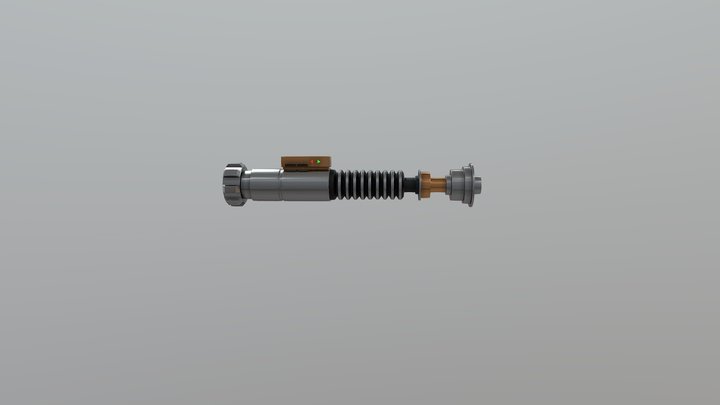 Lightsaber - Luke Skywalker 3D Model