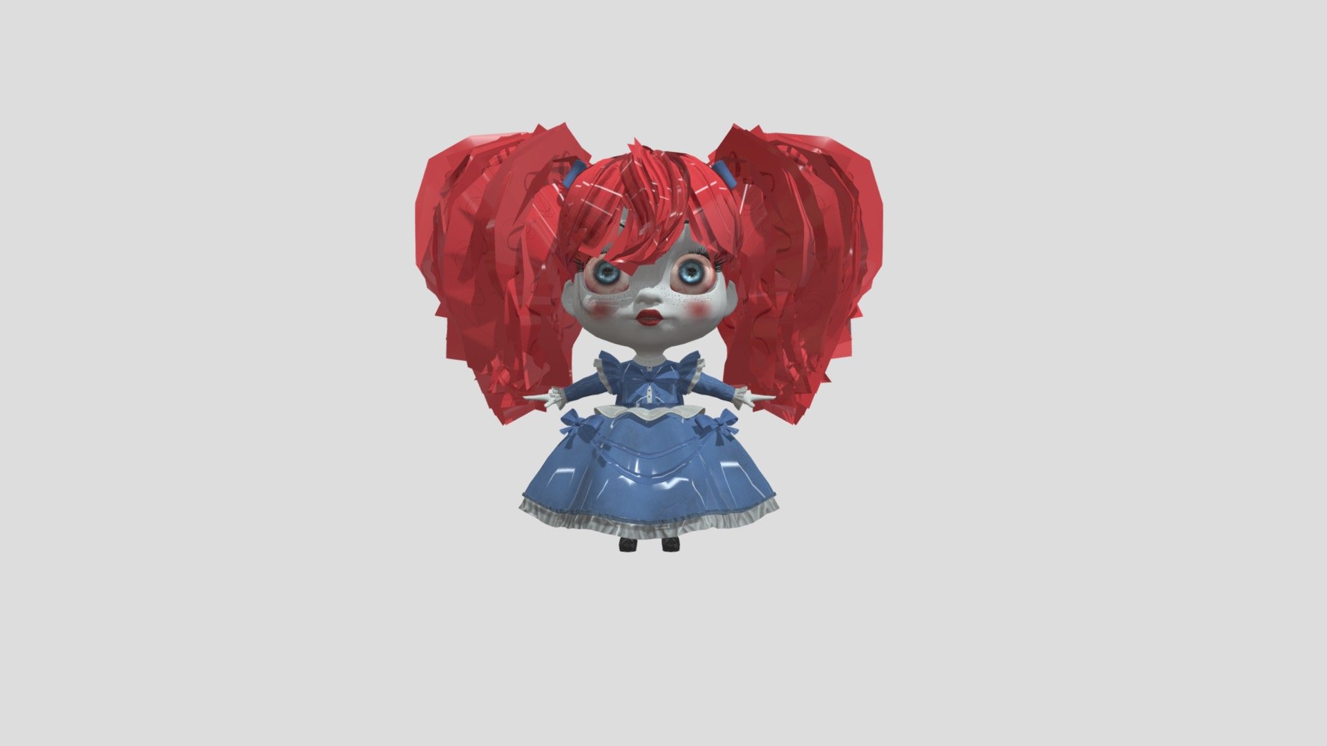 Poppy From Poppy Playtime Download Free 3d Model By Daydream Daydreamelon [87c1070] Sketchfab