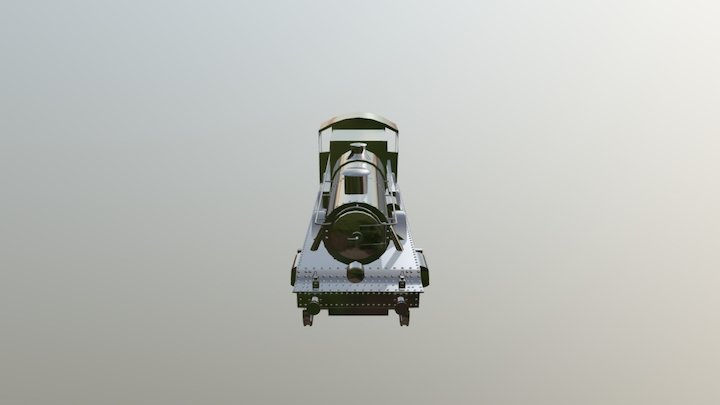 Locomotora 3D Model